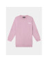 DKNY Плетена рокля D32887 D Розов Regular Fit - Pepit.bg