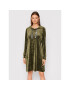 DKNY Плетена рокля DD1GN21G Зелен Regular Fit - Pepit.bg
