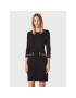 DKNY Плетена рокля DD2GN908 Черен Regular Fit - Pepit.bg