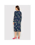 DKNY Плетена рокля DD1A7144 Тъмносин Regular Fit - Pepit.bg