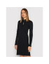 DKNY Плетена рокля DD1GN247 Черен Regular Fit - Pepit.bg