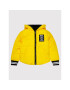 DKNY Пухено яке D36642 M Жълт Regular Fit - Pepit.bg