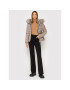 DKNY Пухено яке DL1MPG50 Бежов Regular Fit - Pepit.bg