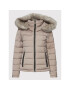 DKNY Пухено яке DL1MPG50 Бежов Regular Fit - Pepit.bg