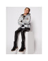 DKNY Пухено яке D36626 S Сребрист Regular Fit - Pepit.bg