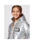 DKNY Пухено яке D36626 S Сребрист Regular Fit - Pepit.bg