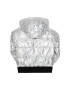 DKNY Пухено яке D36626 S Сребрист Regular Fit - Pepit.bg