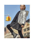 DKNY Пухено яке D36684 S Сребрист Regular Fit - Pepit.bg