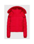 DKNY Пухено яке DL1MGF95 Червен Regular Fit - Pepit.bg