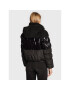 DKNY Пухено яке P2MCMHVU Черен Regular Fit - Pepit.bg