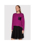 DKNY Пуловер P1JSJ055 Виолетов Relaxed Fit - Pepit.bg