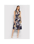 DKNY Рокля тип риза DD1BM166 Тъмносин Regular Fit - Pepit.bg