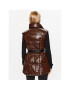 DKNY Sport Елек DP3V3127 Кафяв Regular Fit - Pepit.bg
