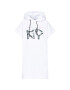 DKNY Sport Плетена рокля DP1D4435 Бял Regular Fit - Pepit.bg