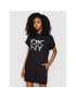 DKNY Sport Плетена рокля DP1D4435 Черен Regular Fit - Pepit.bg