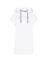 DKNY Sport Плетена рокля DP1D4455 Бял Regular Fit - Pepit.bg