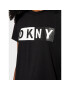 DKNY Sport Тишърт DP8T5894 Черен Regular Fit - Pepit.bg