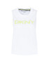 DKNY Sport топ DP1T8084 Бял Relaxed Fit - Pepit.bg