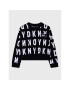 DKNY Суитшърт D35S50 S Черен Boxy Fit - Pepit.bg