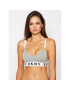 DKNY Сутиен push-up DK4518 Сив - Pepit.bg