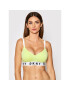 DKNY Сутиен push-up DK4518 Жълт - Pepit.bg