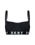 DKNY Сутиен с банели DK4521 Черен - Pepit.bg