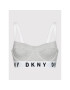 DKNY Сутиен с банели DK4521 Сив - Pepit.bg