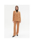 DKNY Текстилни панталони UG3PX097 Кафяв Regular Fit - Pepit.bg