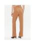 DKNY Текстилни панталони UG3PX097 Кафяв Regular Fit - Pepit.bg
