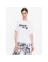 DKNY Тениска на пижама YI2422629 Бял Relaxed Fit - Pepit.bg