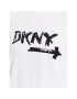 DKNY Тениска на пижама YI2422629 Бял Relaxed Fit - Pepit.bg