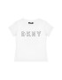 DKNY Тишърт D35R23 D Бял Regular Fit - Pepit.bg