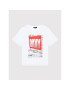 DKNY Тишърт D35R60 D Бял Relaxed Fit - Pepit.bg