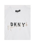 DKNY Тишърт D35S02 S Бял Regular Fit - Pepit.bg