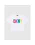 DKNY Тишърт D35S31 M Бял Relaxed Fit - Pepit.bg