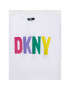 DKNY Тишърт D35S31 M Бял Relaxed Fit - Pepit.bg