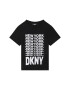 DKNY Тишърт D35S76 D Черен Regular Fit - Pepit.bg