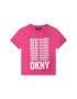 DKNY Тишърт D35S76 D Розов Regular Fit - Pepit.bg