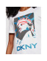 DKNY Тишърт P0DBFCNA Бял Regular Fit - Pepit.bg