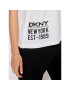 DKNY Тишърт P1DTFDNA Бял Regular Fit - Pepit.bg