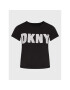 DKNY Тишърт P2FKHGWG Черен Regular Fit - Pepit.bg