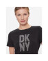 DKNY Тишърт P3JHXDNA Черен Regular Fit - Pepit.bg