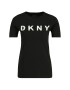 DKNY Тишърт W3276CNA Черен Regular Fit - Pepit.bg