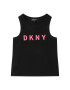 DKNY топ D35Q48 D Черен Regular Fit - Pepit.bg