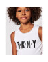 DKNY топ D35R21 S Бял Regular Fit - Pepit.bg