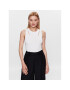 DKNY топ P3BSAH25 Бял Slim Fit - Pepit.bg