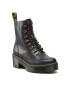 Dr. Martens Боти Leona 22601001 Черен - Pepit.bg