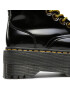 Dr. Martens Кубинки Vegan Jadon Max 27292001 Черен - Pepit.bg