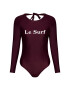 Drivemebikini Бански костюм Le Surf 2021-DRV-049_WI Бордо - Pepit.bg