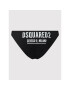 Dsquared2 Underwear Класически дамски бикини Ceresio 9 D8L613900 Черен - Pepit.bg